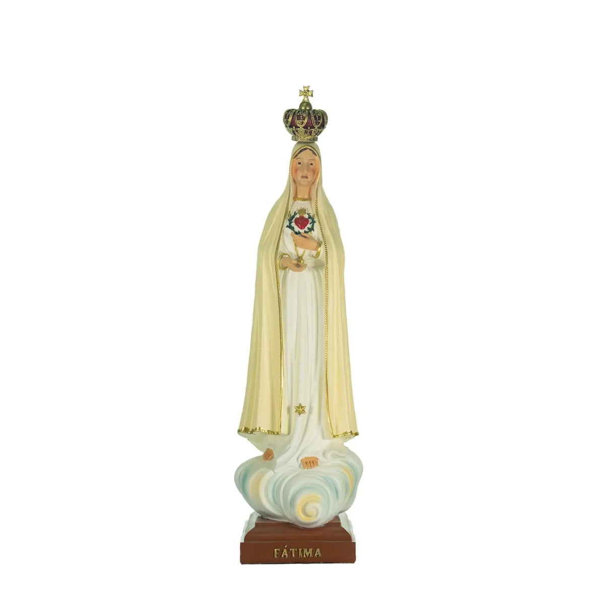 Virgen de Fátima Corazón 50cm