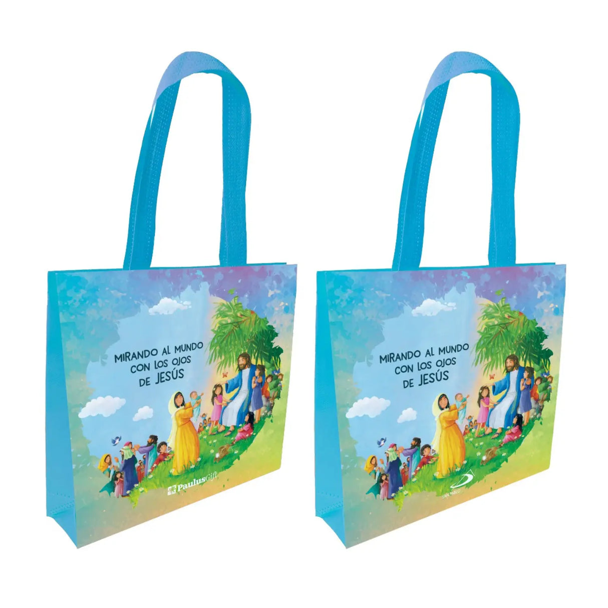 Eco-friendly bag Looking at the world through the eyes of Jesus