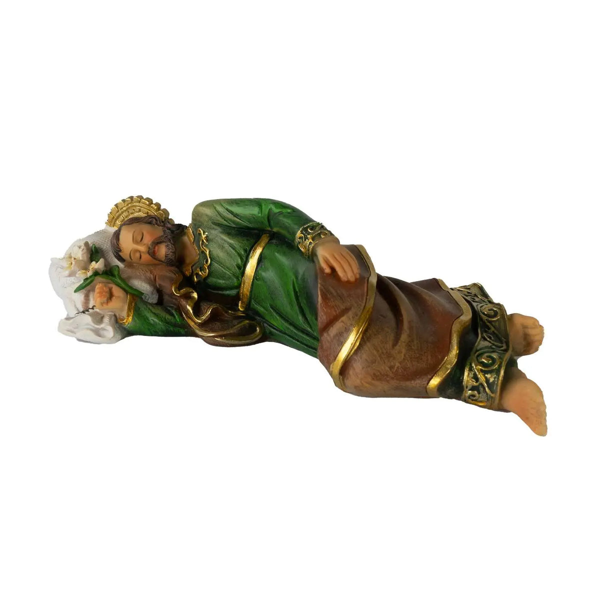 Sleeping Saint Joseph without base 20cm