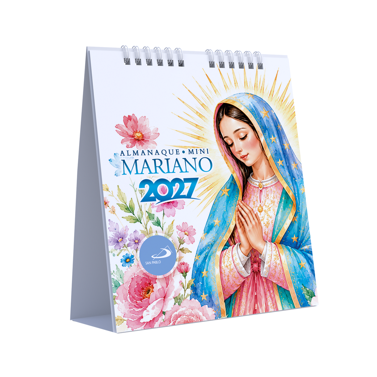 Almanaque Mariano 2027 Mini Escritorio