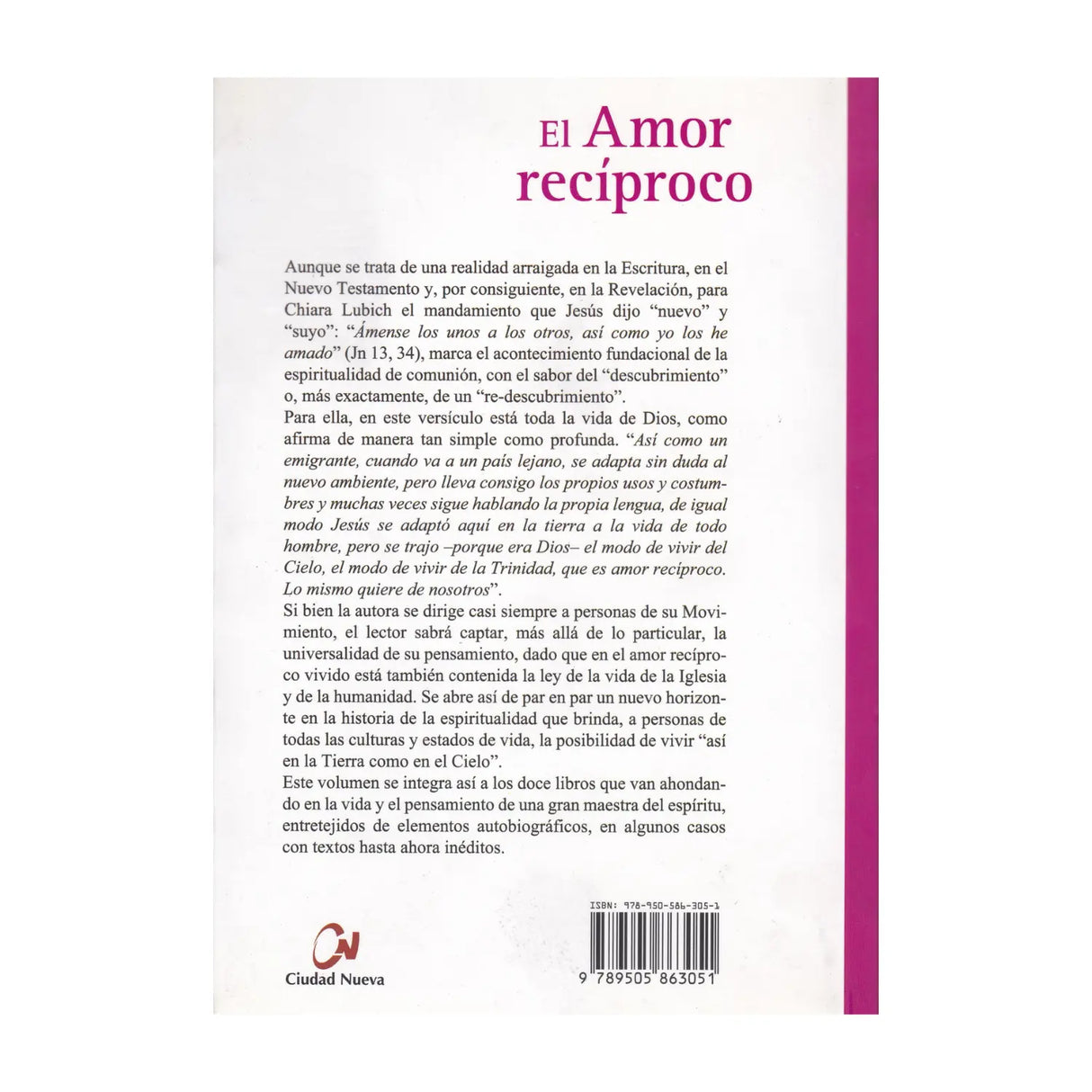 Reciprocal love