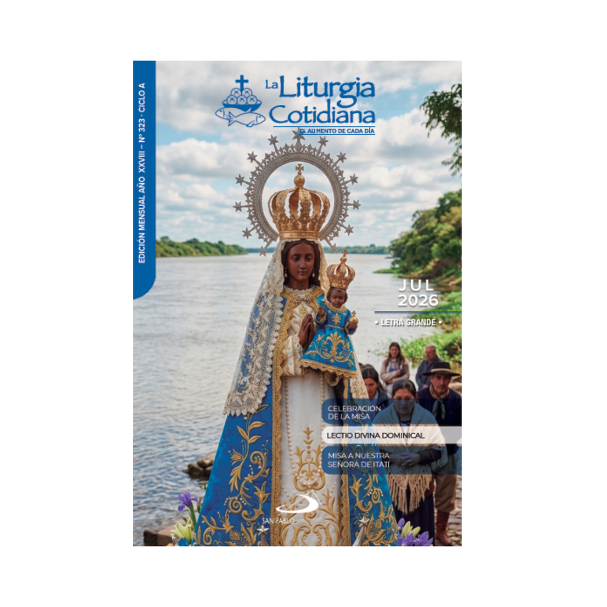 La Liturgia Cotidiana de Julio Letra Grande 2026