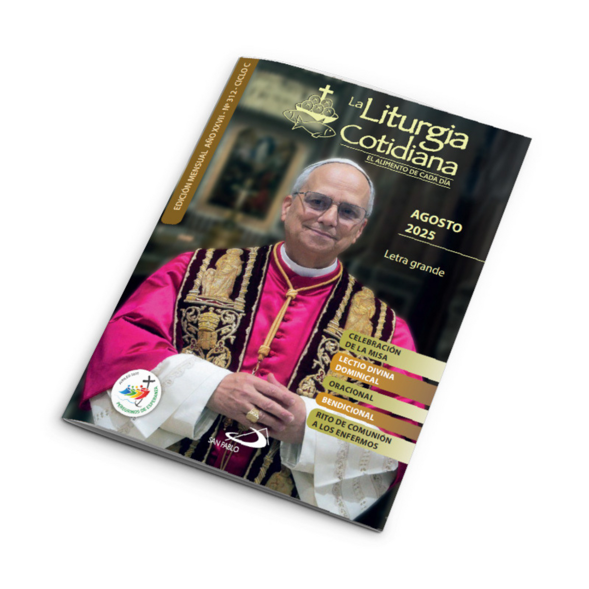 The Daily Liturgy of August 2025 large print