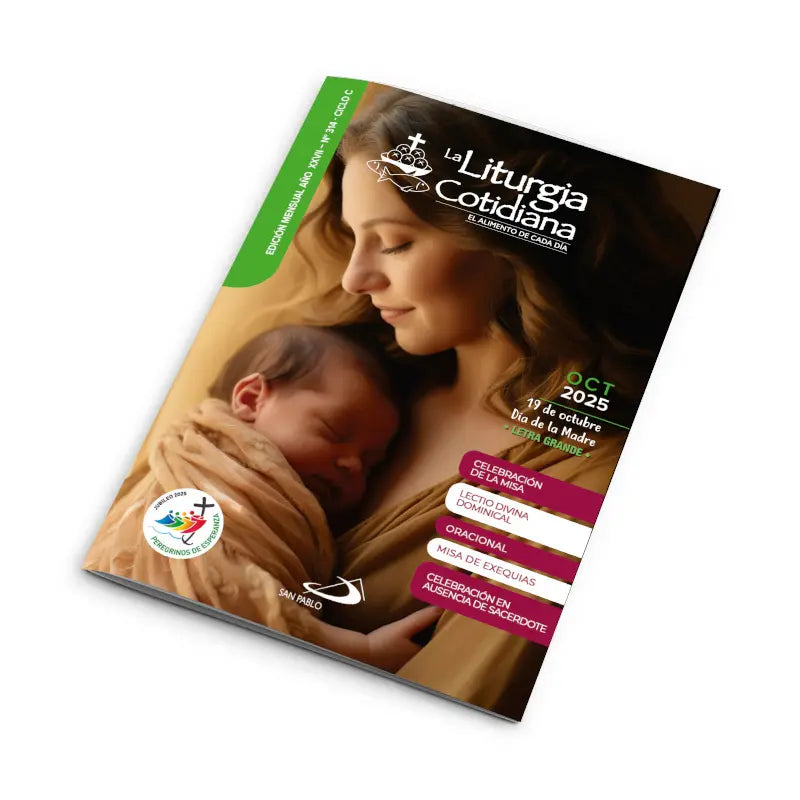 The Daily Liturgy of October 2025 large print