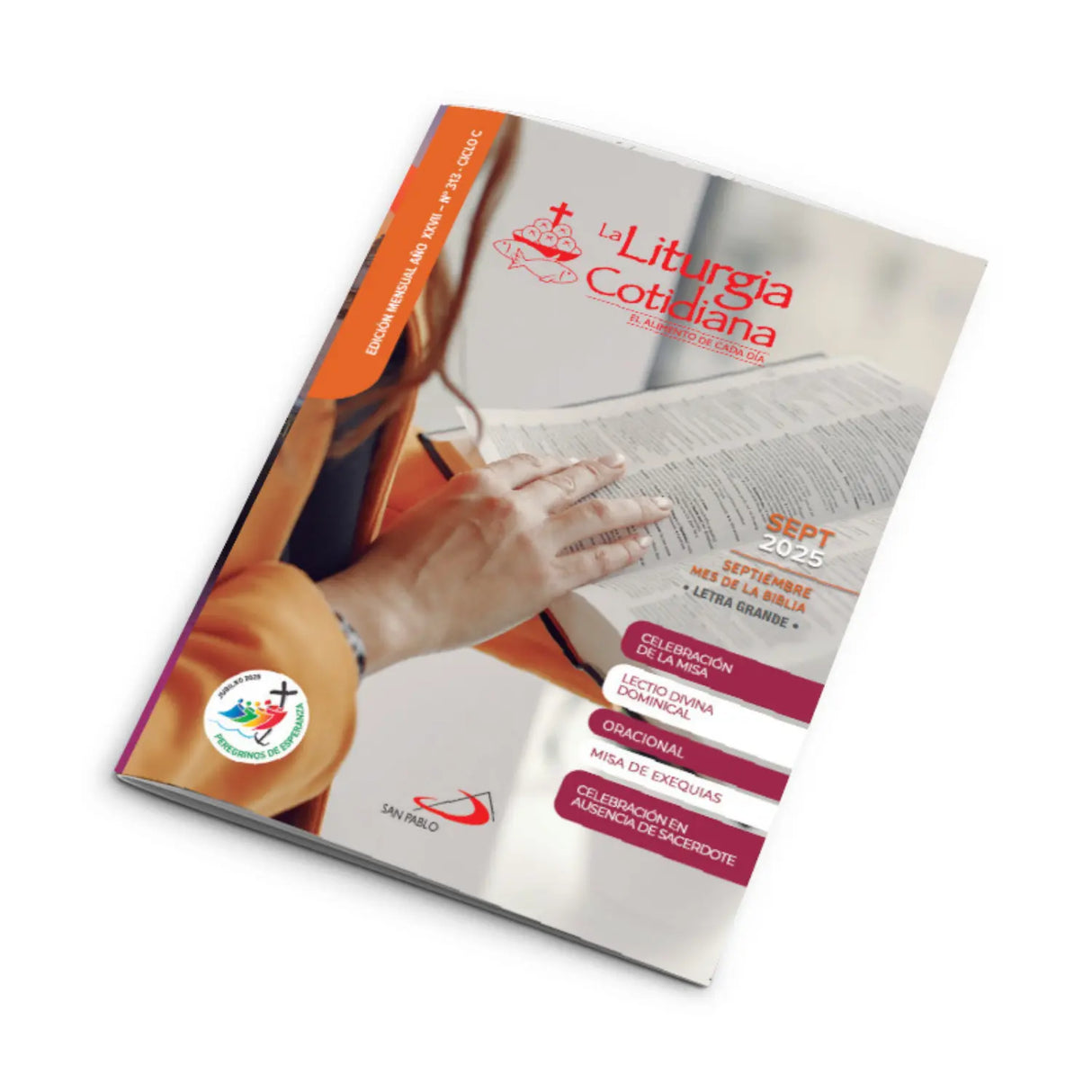 La Liturgia Cotidiana de Septiembre 2025 letra grande