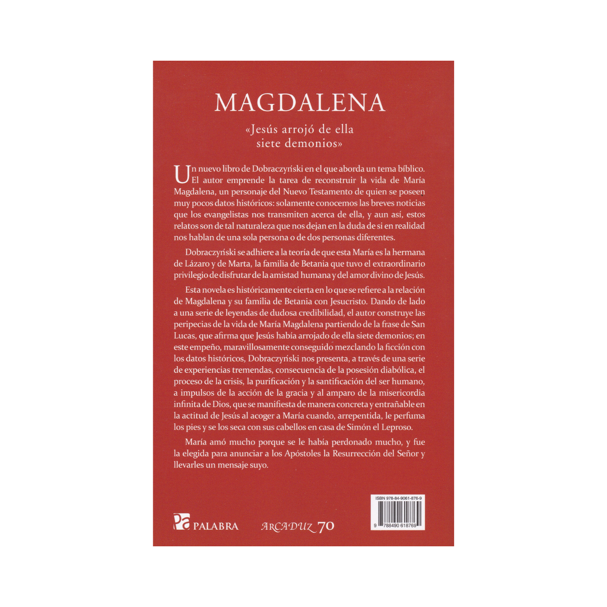 Magdalena: Jesús arrojó de ella siete demonios - Jan Dobraczynski - 8ª Edición - Importado