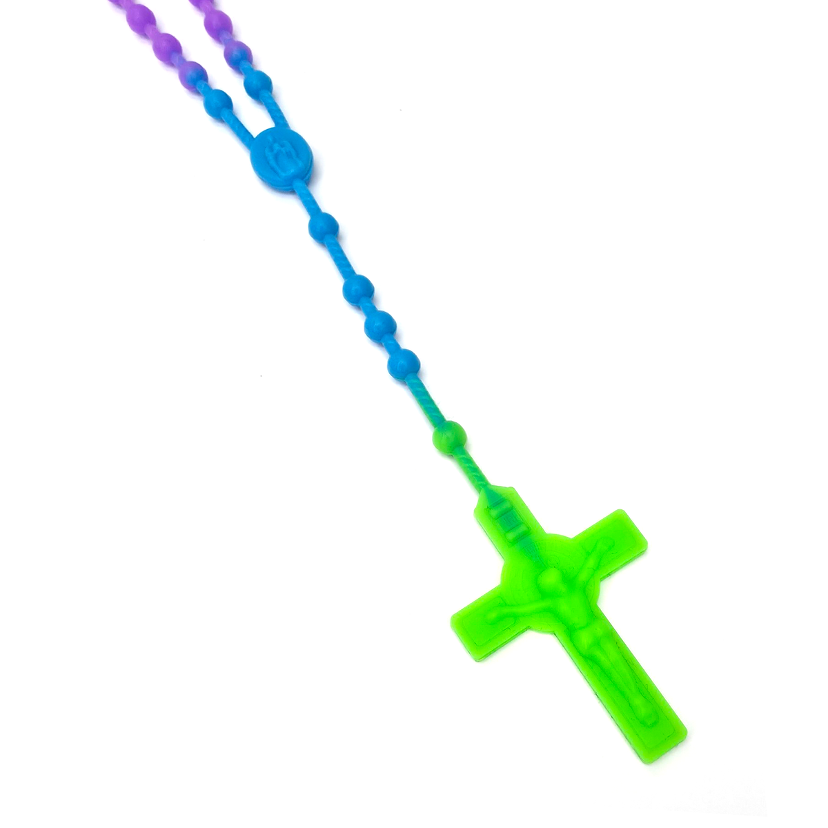 Rosario Misionero de Caucho color