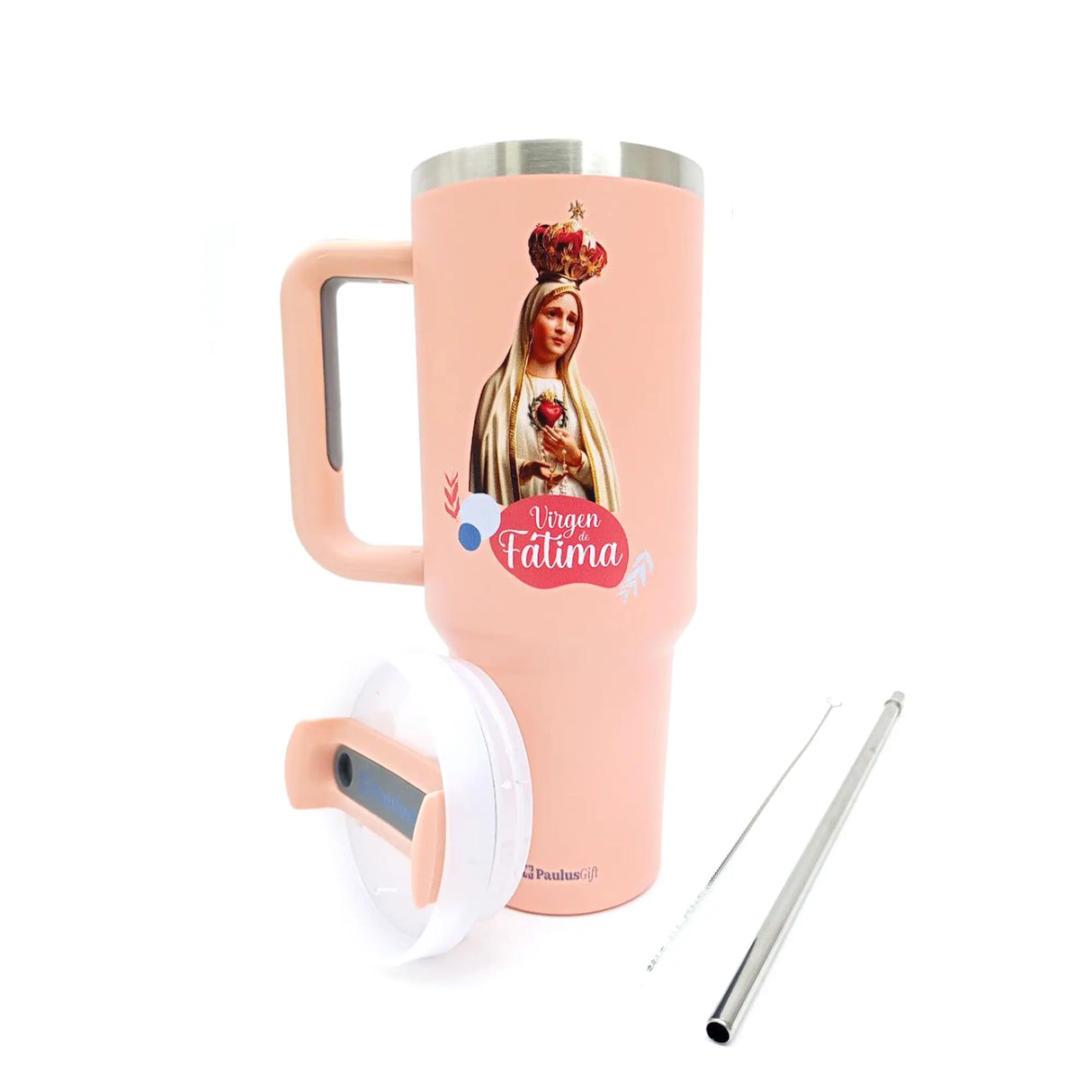 TERMO INTERIOR EN ACERO - VIRGEN DE FÁTIMA