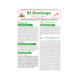 El Domingo - del 1 de junio al 20 de julio - pack de 25 hojas por domingo