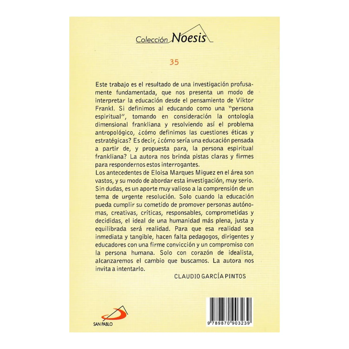 PERSONA, LOGOS Y EDUCACIÓN
