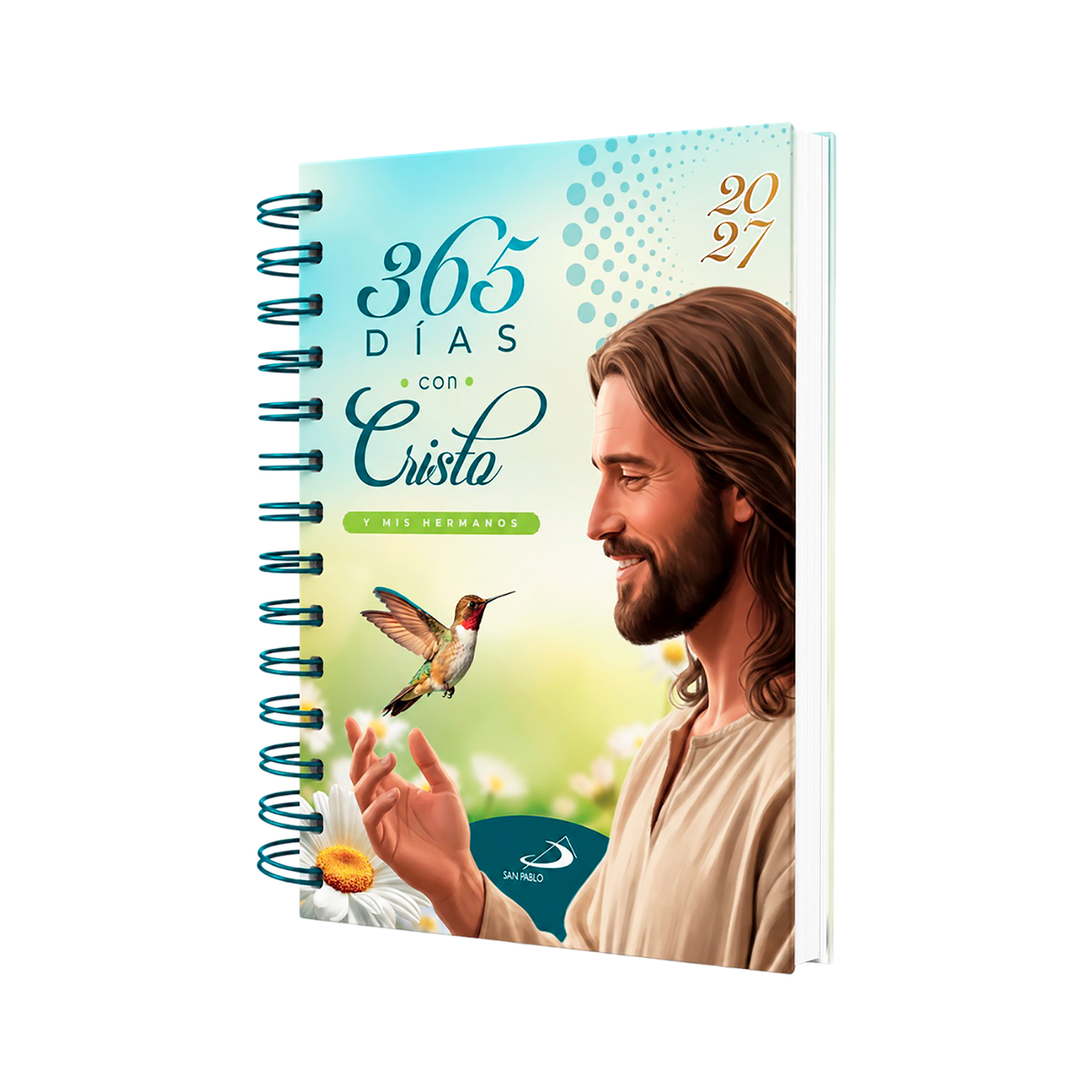365 Dias con Cristo y Mis hermanos 2027 - Agenda Anillada Grande