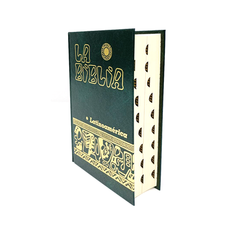 Biblia LatInoamérica Tapa Dura de Bolsillo Con Uñero San Pablo Internacional