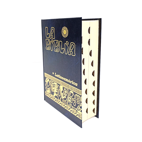 Biblia LatInoamérica Tapa Dura de Bolsillo Con Uñero San Pablo Internacional