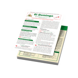 Sunday - from September 21st to November 9th - pack of 25 sheets per Sunday