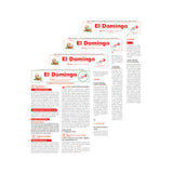 El Domingo - del 31 de Mayo al 19 de Julio 2026 - pack de 25 hojas por domingo