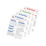 El Domingo - del 1 de enero al 15 de febrero 2026 - pack de 25 hojas por domingo