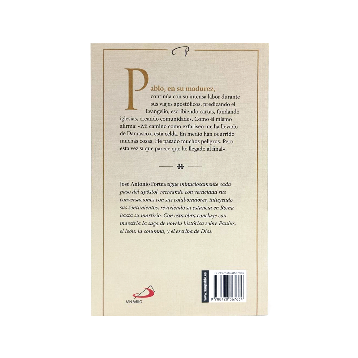 Paulus El Escriba de Dios - José Antonio Fortea - San Pablo Internacional - Importado