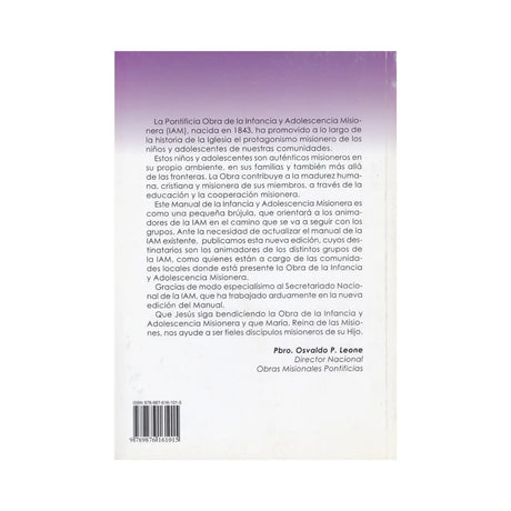 Manual de la Infancia y Adolescencia misionera - Santa Misionera