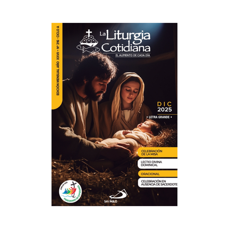 La Liturgia Cotidiana de diciembre Letra Grande 2025 - PRÓXIMAMENTE