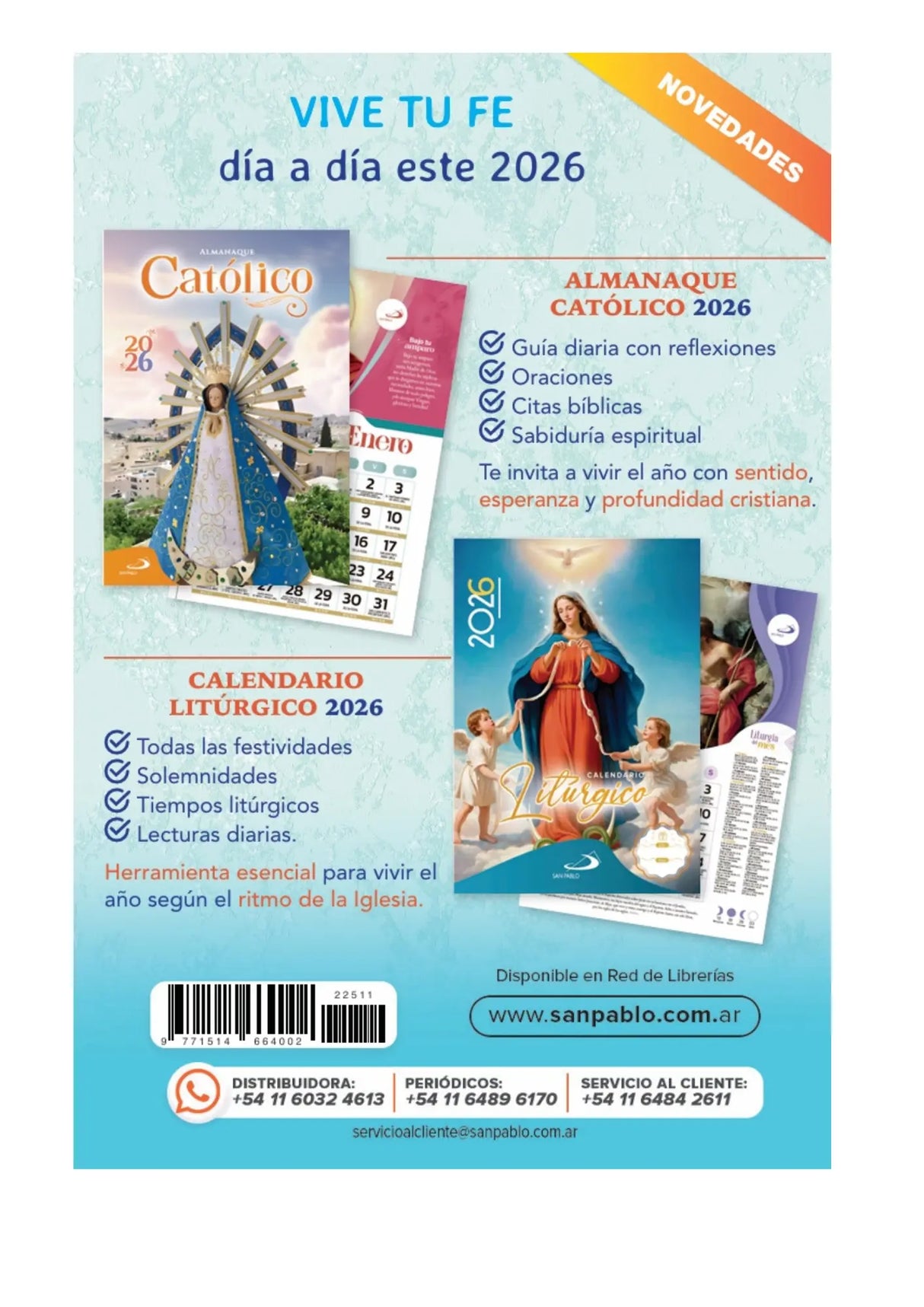 La Liturgia Cotidiana de noviembre Letra Grande 2025 - PRÓXIMAMENTE