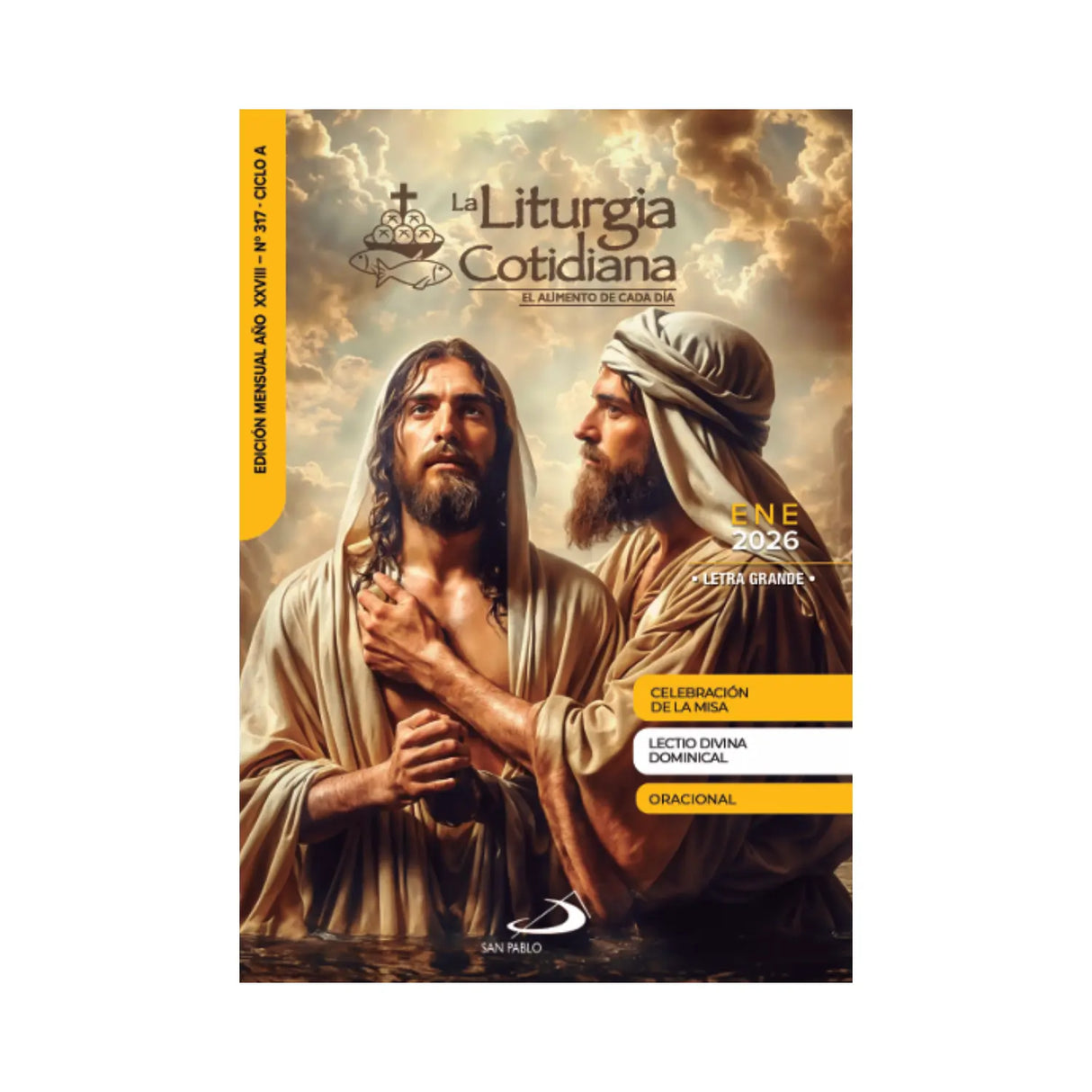 La Liturgia Cotidiana de Enero Letra Grande 2026