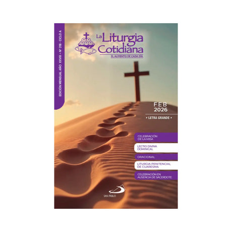La Liturgia Cotidiana de Febrero Letra Grande 2026