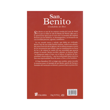 San Benito: Ciudadelas de Dios - Louis de Wohl - SP Internacional - Importado