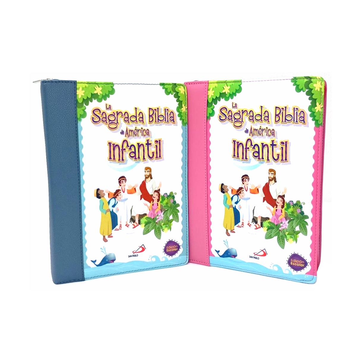 La Sagrada Biblia de America Infantil con estuche - SP Internacional - Importado