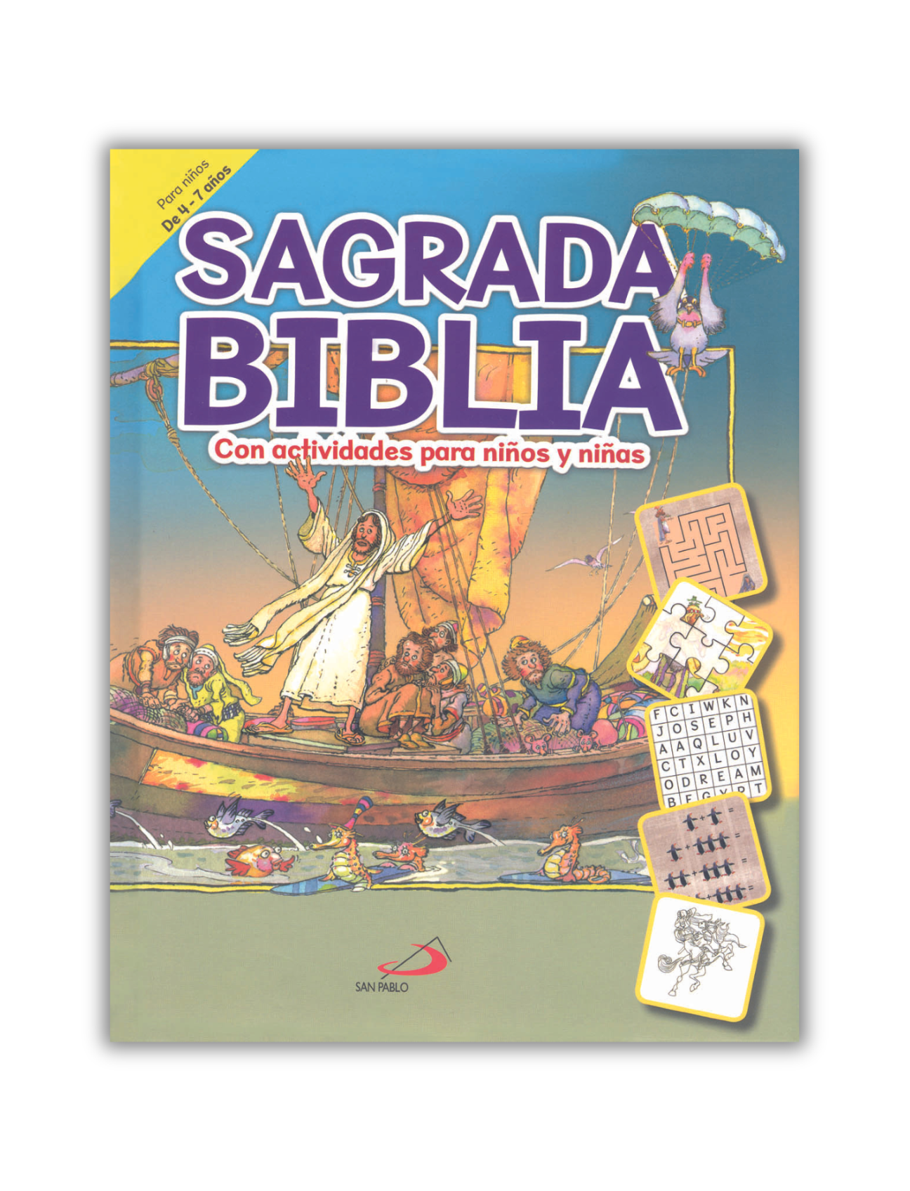 SAGRADA BIBLIA CON ACTIVIDADES PARA NIÑOS Y NIÑAS