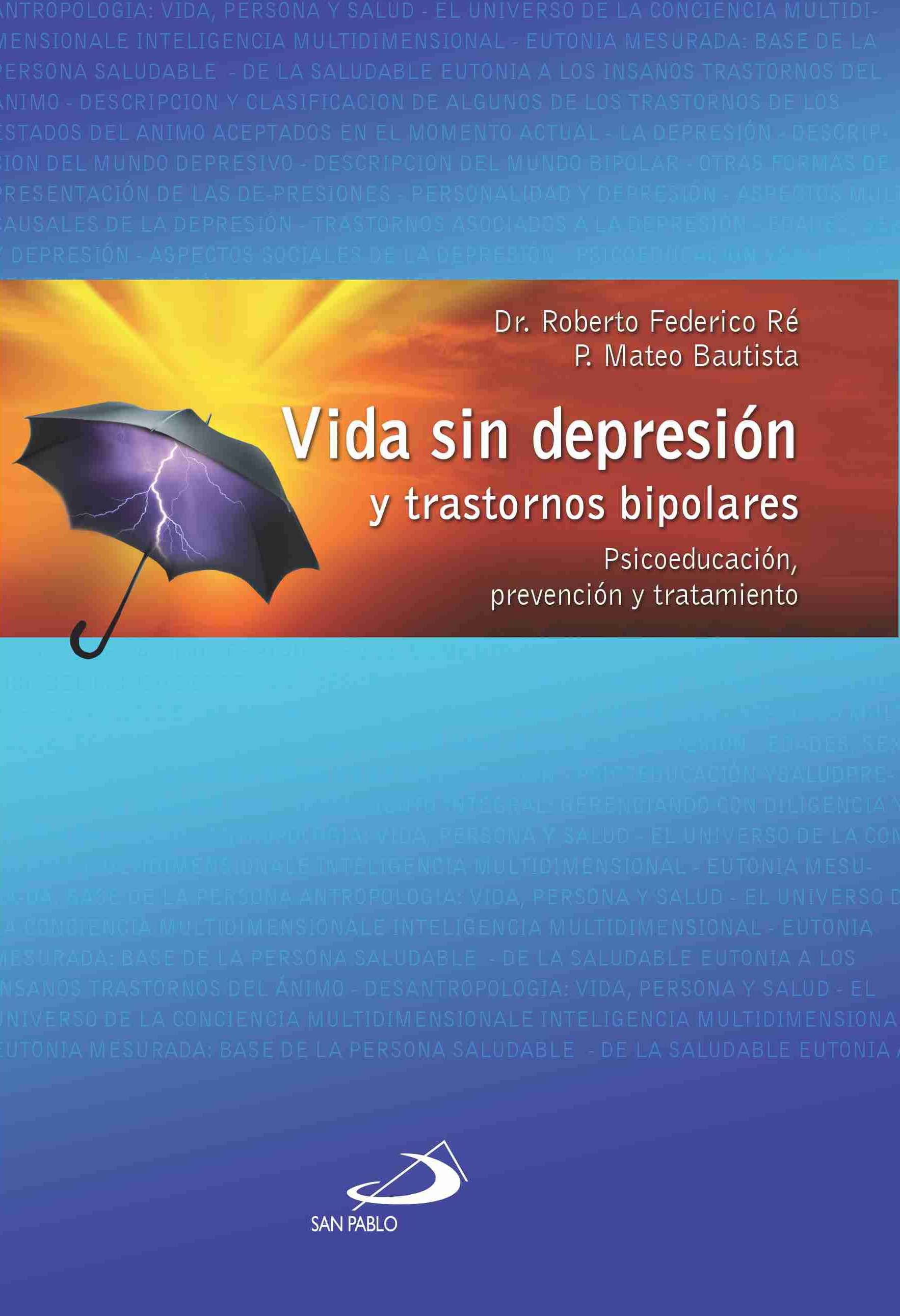 VIDA SIN DEPRESIÓN Y TRASTORNOS BIPOLARES, Libreria Virtual SAN PABLO